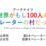 【アークナイツ】世界がもし100人のオペレーターの村だったら