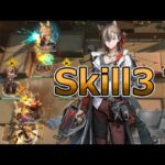 【アークナイツ大陸版】ステインレス　スキル3使用例？（Stainless Skill3?）