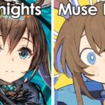 ブラックロドスはなかった。アークナイツ×Muse Dashコラボ アーミヤボイス比較/Arknights vs Muse Dash – Amiya Voice Comparison