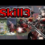 【アークナイツ大陸版】チュウバイ スキル3使用例（QiuBai Skill3）