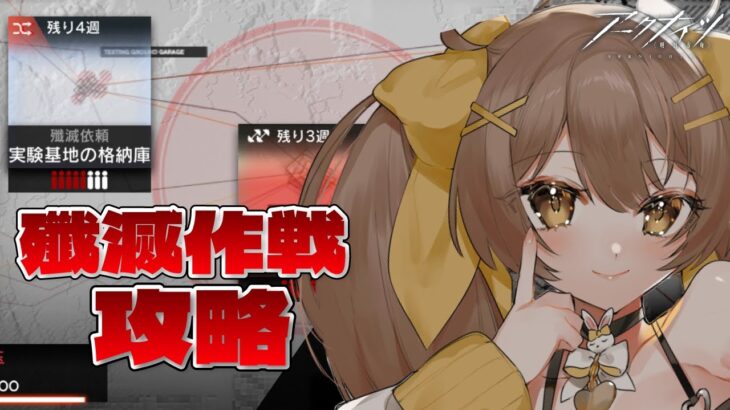 【アークナイツ】殲滅作戦やるぞぉおおお🔥新米Dr.の奮闘記！初見さんも大歓迎✨【新人Vtuber /Arknights】