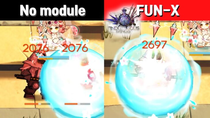 Goldenglow 「FUN-X」 Module Comparison [명일방주/Arknights/アークナイツ]