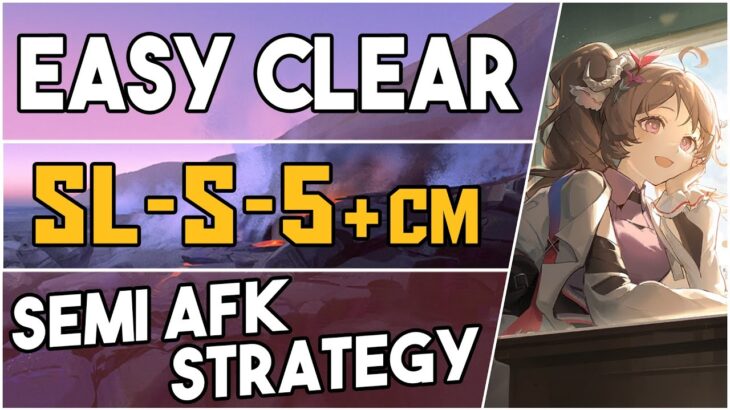 SL-S-5 + Challenge Mode | Semi AFK Easy Strategy |【Arknights】