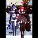 【MMD】- 『HSR/Arknights/WH40K』Surtr/World Eaters x Acheron/Night Lords – 🎶Sunshine Rainbow White pony🎶