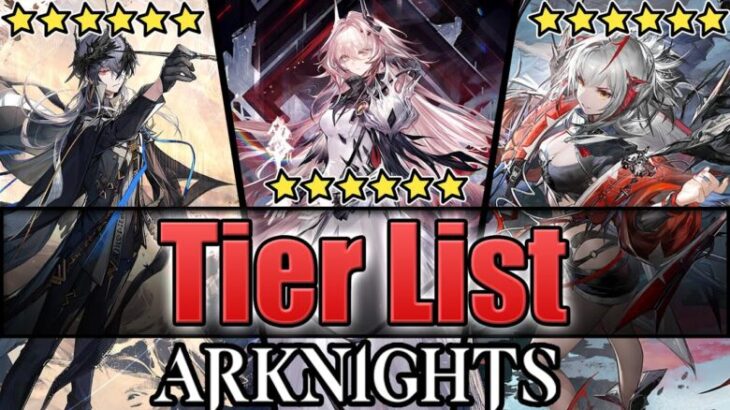 Tier List – Wisadel/Logos/Civilight Eterna 1/11/2024 – Arknights [Global Server]