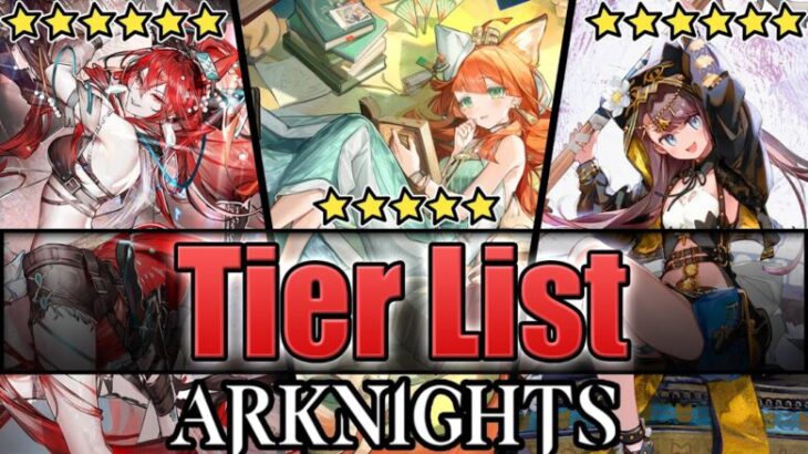 Tier List – Pepe/Narantuya/Papyrus 15/01/2025 – Arknights [Global Server]