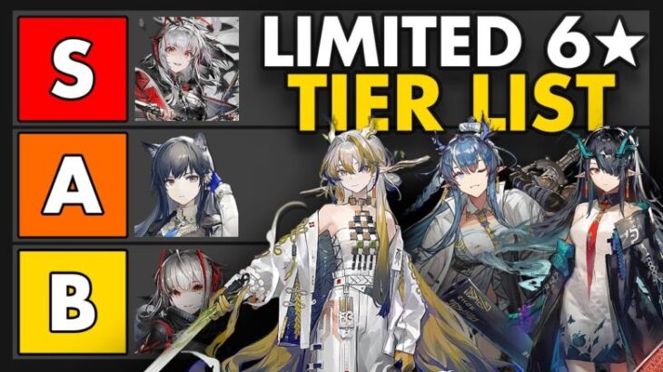 Ranking Every Limited 6★ Operator | Arknights Tier List