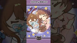Ssst… Da babies are sleeping 🤫 #art #chibi #arknights #アークナイツ#amiya #明日方舟