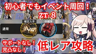 アークナイツ｜初心者でもイベント周回！ツヴィリングトゥルムの黄金　ZT-7　【初心者向け　低レア攻略　ボイロ実況】