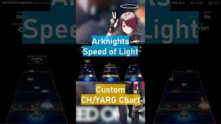 Arknights Speed Of Light Custom CH/YARG Chart (WIP) | #Shorts