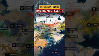 Which country has the most events? 🤔