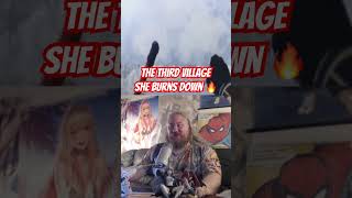 Anime girl BURNS down a VILLAGE AGAIN ! Her Hobby is to cause Tragic Flashbacks #anime #shorts #joke