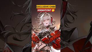 Arknights exclusive chibi animation? 🤔