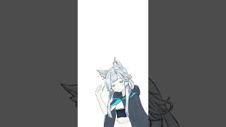 ロスモンティス描いて動かしてみた #イラスト #live2d #アークナイツ