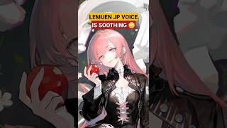 Lemuen JP voice is soothing 😳