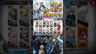 【 #アークナイツ 】MT-8 / ★４以下狙撃ナイツ / 命ある者の旅 #short #shorts #arknights #明日方舟 #ショート #vtuber