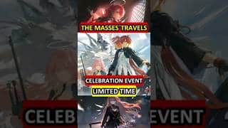 The Masses´ Travels Celebration Event #arknights #shorts #celebration #gacha #event #fyp #new #anime