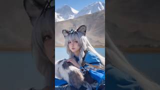 Pramanix the Prerita cosplay by @sakuracyan_  #arknights #명일방주 #アークナイツ #明日方舟