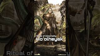 【アークナイツ大陸版】ホルハイヤ専用コーデ「恒久の祭礼」 #アークナイツ #arknights #ゲーム