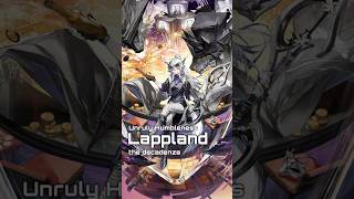 【アークナイツ大陸版】荒蕪ラップランド専用コーデ「無秩序な謙遜」 #アークナイツ #arknights #ゲーム