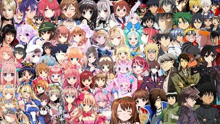 アニメ すべてイラストまとめ  2025 / ❤️ ⭐ANIME かわいいxヒーローズ VERSE QUARTET
