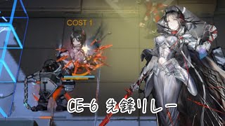 CE−6(龍門幣周回)先鋒リレー　【アークナイツ】