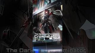 【アークナイツ大陸版】クラウンスレイヤー専用コーデ「夜の終局者」 #アークナイツ #arknights  #ゲーム