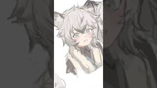 #イラスト #イラストメイキング #cute #art #kawaii #arknights #アークナイツ #明日方舟 #illustration