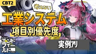 集成工業システムでやるべきコト優先度tier！程よくサボろう！【アークナイツ：エンドフィールド】#ずんだもん