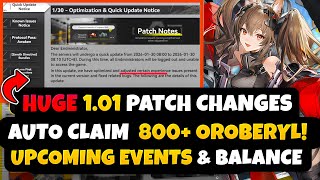 NEW Arknights: Endfield 1.01 Patch Notes & INSTANT Claim ALL Simulation Rewards!