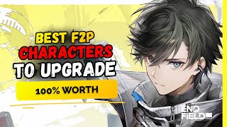 TOP 5 F2P CHARACTERS YOU NEED TO INVEST IN – ARKNIGHTS ENDFIELD