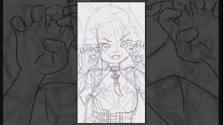 【ロッシFA】イラストメイキング５２４【アークナイツ：エンドフィールド】 #shorts #ロッシ #ンフィー #イラストメイキング