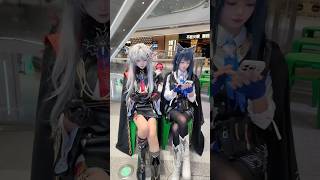 Texas & Lappland #anime #game #fyp #arknights #texas #lappland #cos #cosplay #cosplayer #girl