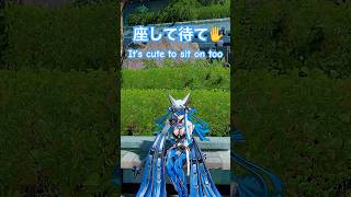 座り sit😘#アークナイツエンドフィールド#arknightsendfield #funny#love