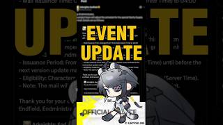 Event FIX AND COMPENSATION in Arknights: Endfield