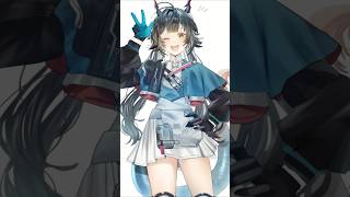 『#アークナイツエンドフィールド 』ウィンクチェンちゃん#イラスト #アニメーション #shorts