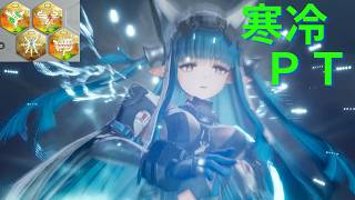 ラストライト寒冷ｐｔ全ボス加工勲章(飯バフなし)アークナイツエンドフィールド