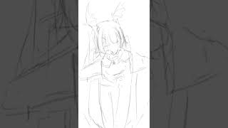 #アークナイツ #マンティコア#イラストメイキング #イラスト