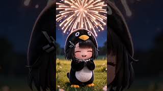 the joy of seeing fireworks #chibi #anime #arknights