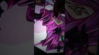 Yvonne01手元動画05 #手元動画 #イラスト #作業動画 #イラストタイムラプス #illustration #art #エンドフィールド #アークナイツ #イヴォンヌ #角 #尻尾