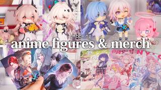 unboxing more cute anime figures and merch 💖 ft. honkai, arknights, path to nowhere