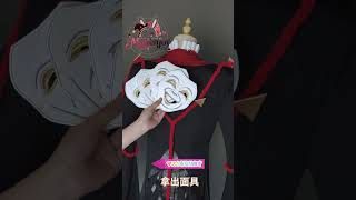 Monenjoy 2026アークナイツ音律聯覚 トラゴディア 酒神 Tragodia ファントム 傀影 Phantom 3d樹脂製パーツ コスプレ衣装 イベント