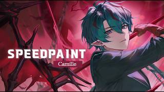 ［イラストメイキング］エンドフィールド 【カミーユ】　［Speedpaint］