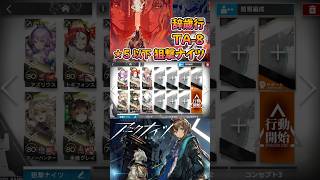 【 #アークナイツ 】TA-8 / ★5以下狙撃ナイツ / 辞歳行 #short #shorts #arknights #明日方舟 #ショート #vtuber