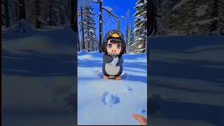 ペンギンの雪合戦 ❄️🍙🌨️🐧#アニメ #アークナイツ #アークナイツエンドフィールド #ペンギン #fyp
