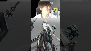 【#アークナイツエンドフィールド 】オクギは一人の化け物を生んでしまいました #shorts