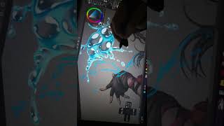 tantan01手元動画09 #手元動画 #作業 #イラスト #イラストタイムラプス #illustration #art #エンドフィールド #アークナイツ #タンタン #ケモミミ #尻尾
