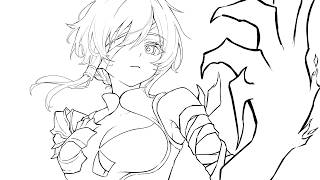 ご依頼絵を描く