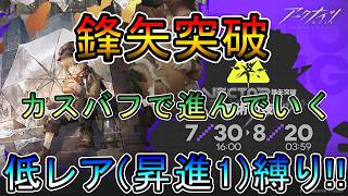 【アークナイツ】 鋒矢突破#2 巫術の夜 VEC-05~ とりあえずカスバフで進むか 低レア(昇進1)縛り【縛り配信】