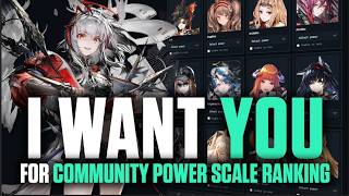 The First-Ever Arknights Community Power Scale Ranking!